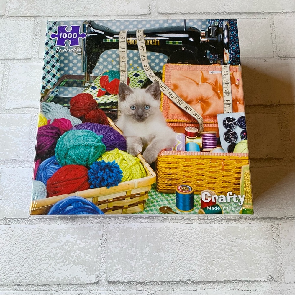 NWT Crafty Cat 1000‎ Piece Puzzle